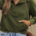 HIDDEN GEMS | Fleece Lined Zip-Up Sweatshirt