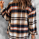  HIDDEN GEMS | Plaid Chest Pocket Buttoned Shacket