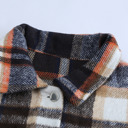  HIDDEN GEMS | Plaid Chest Pocket Buttoned Shacket