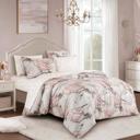  7 Piece Abstract Bed in a Bag Comforter Set with Bed Sheets