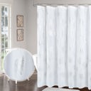  7 Piece Microfiber Ruffle and Patchwork Comforter Set