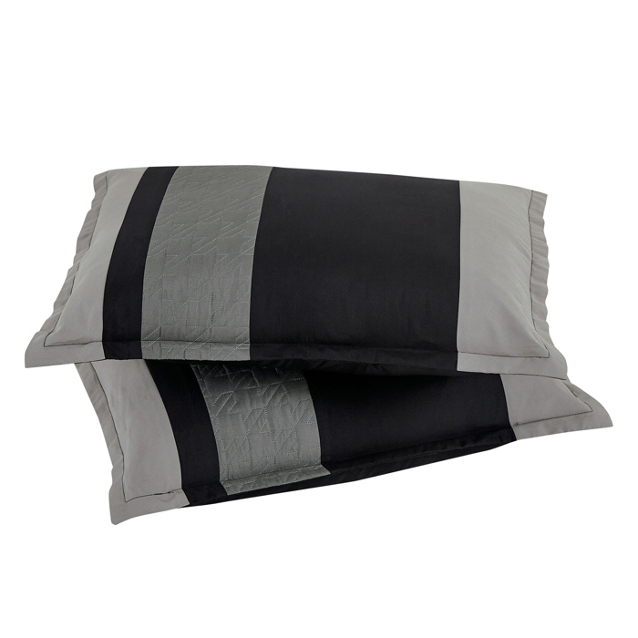 6 Piece Luxury Patchwork Comforter Set