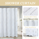  Throw Pillow Covers with Scalloped Border, Set of 2, 18"x18"