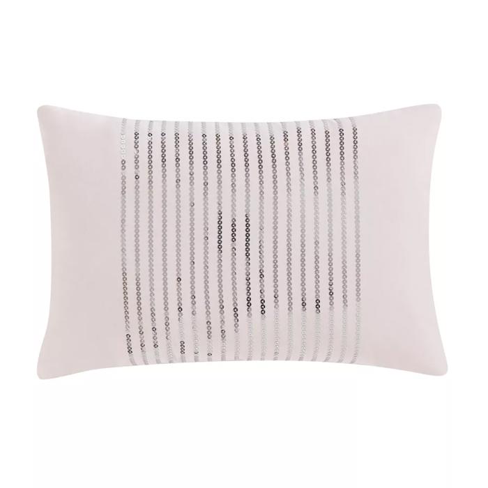 6 Piece Raindrop Pattern Jacquard Comforter Set