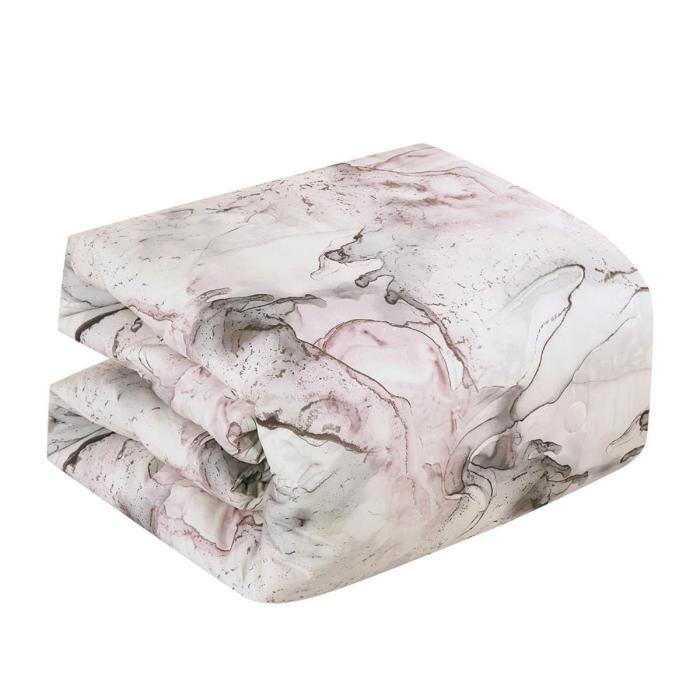 7 Piece Abstract Bed in a Bag Comforter Set with Bed Sheets