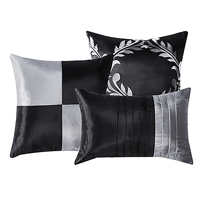 7 Piece Embroideried Bed In A Bag Comforter Set