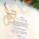Elephant Wooden Ornaments and Car Charms with Meaning