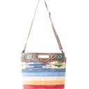 Azure Petals Hand Tooled Bag MYRA- Cross Body Purses Duffle Bags Backpack Tote Bags