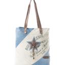 Blue Star Key Tote Bag MYRA- Cross Body Purses Duffle Bags Backpack Tote Bags