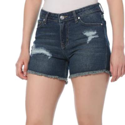 MYRA- Raggedy Denim Shorts