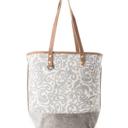 Winter Snow Tote Bag MYRA Handbags Duffels and Backpacks