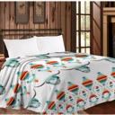 White Buffalo Mia Queen Thin Throw Blankets