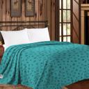 Western Turquoise Mia Queen Thin Throw Blankets