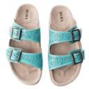  MYRA- Wildlfower Wanderer Sandals In Turquoise