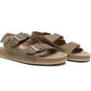  MYRA- Mountain Path Leather Sandals In Suede