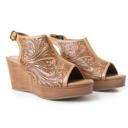  MYRA- Mila's Trail Sandals In Brown
