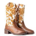  MYRA- Pointy Beige Boots