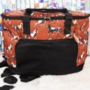 Hold Your Horses and Black Cooler Tote with Lid Wild West Insulated Cooler Backpacks and Totes
