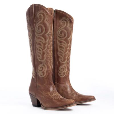 Myra- Nalejandra Boots in Chocolate Brown