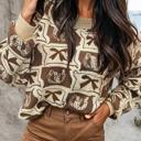  Horseshoes Pattern Sweater
