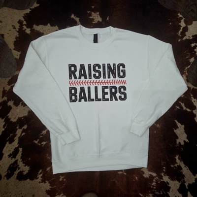 Raising Ballers Graphic Sweatshirt