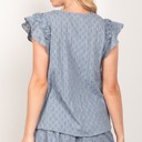  Cotton Woven Top & Shorts Set