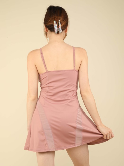 Tennis Dress With Mesh Detail