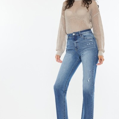 Kan Can - Trini Essentials High Rise Straight Jeans