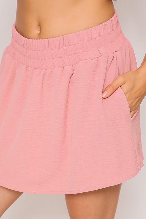 High Waisted Airflow Skorts