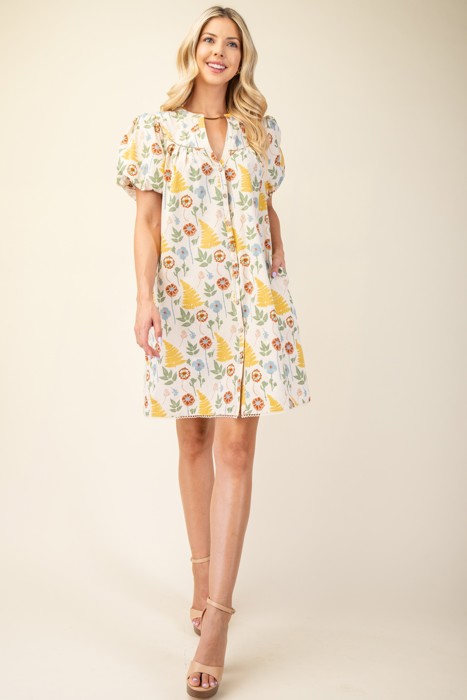 Walking on Sunshine Mini Dress