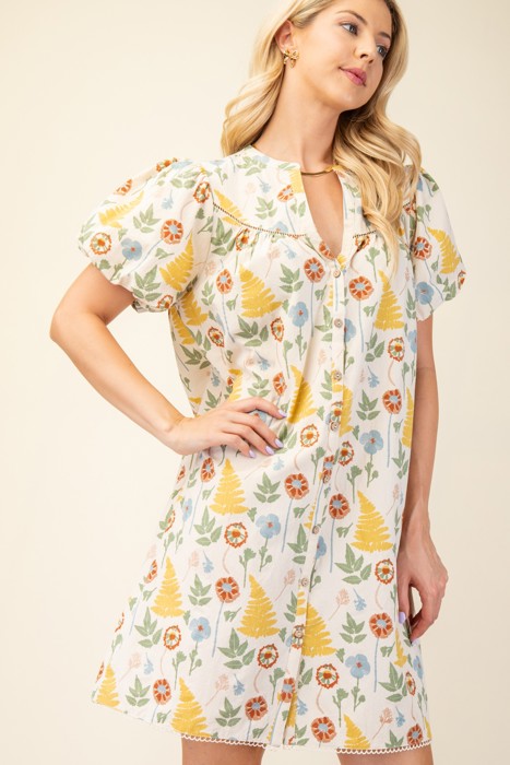 Walking on Sunshine Mini Dress