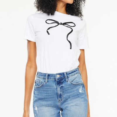 Kan Can- Syd Essentials High Rise  Stretch Denim Shorts