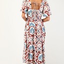  The Bluebonnet Breeze Midi Dress