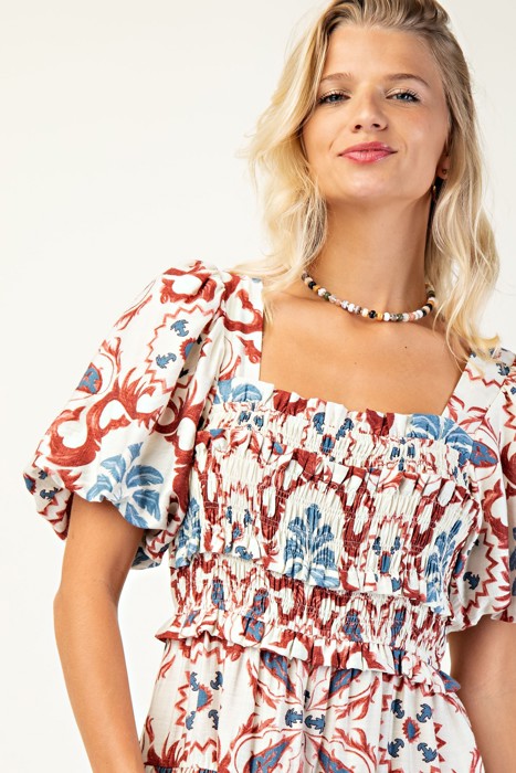 The Bluebonnet Breeze Midi Dress