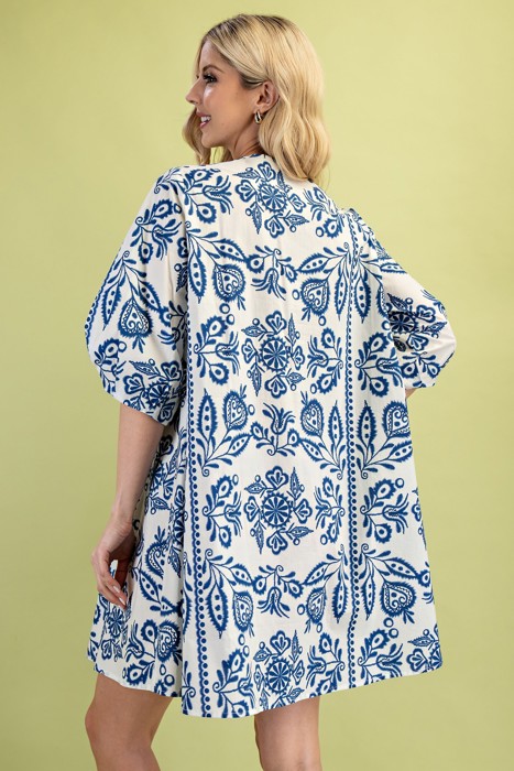 Coastal Charm Shift Dress