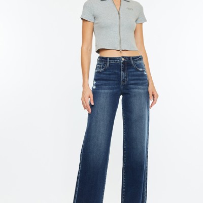 Dania Essentials High Rise Wide Leg Jeans