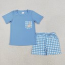 2T Dog Adorable Boys Shorts Sets