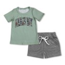 2T Mama's Boy Adorable Boys Shorts Sets