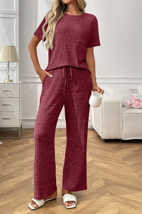 Ribbed Lounge Set