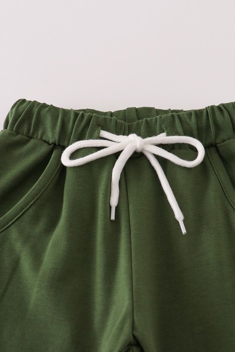 Camouflage Print Pants Set