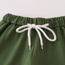  Camouflage Print Ruffle Pants Set