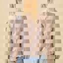  V-neck Scallop Embroidered Top With Front Tie