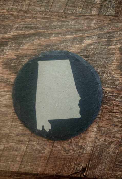 Alabama Slate Coaster Set