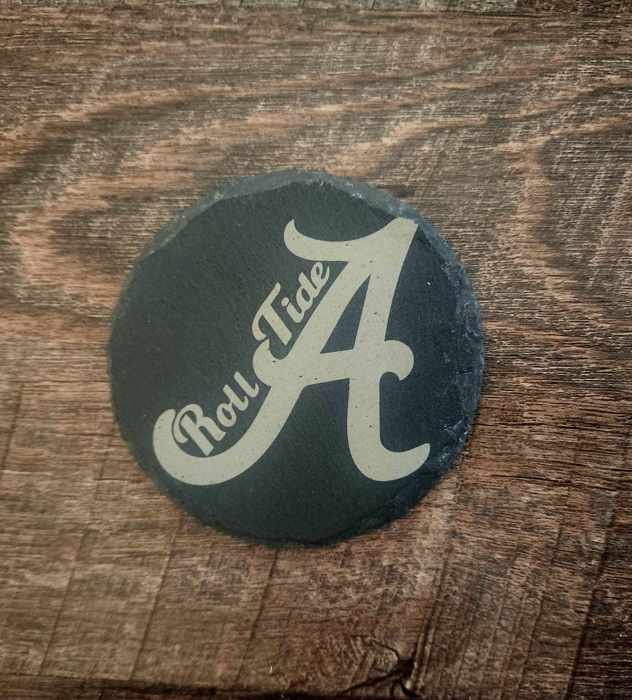 Alabama Slate Coaster Set