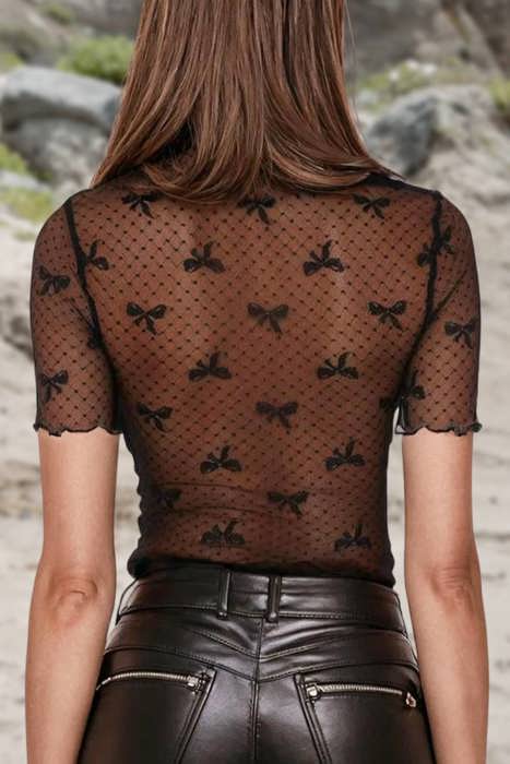Adorable Mesh Blouses