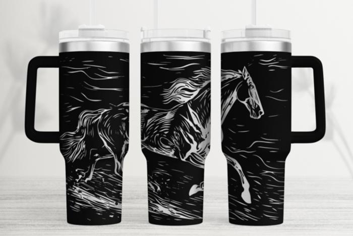 Horse- 40oz Tumbler