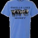 Small Smells Like Money Comfort Color Graphic T's- Country Edition