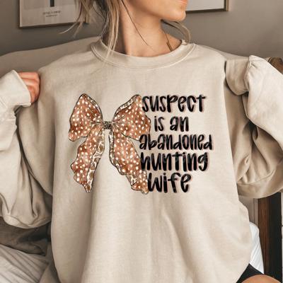 "Suspect Is" Crew Sweatshirts