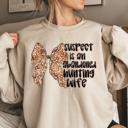  "Suspect Is" Crew Sweatshirts