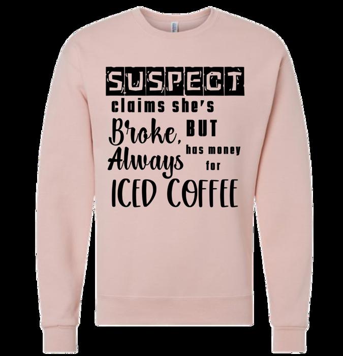 "Suspect Is" Crew Sweatshirts